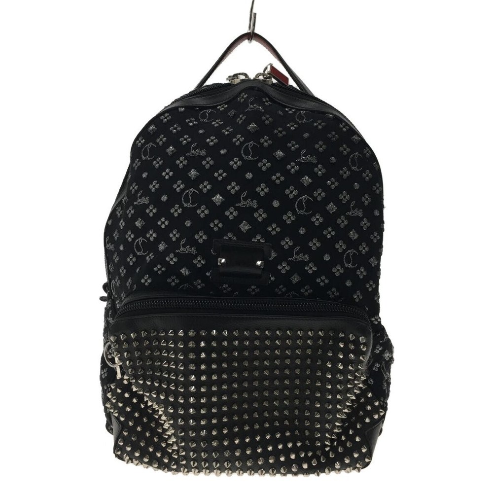 Christian Louboutin Shoulder Bag Backpack Black